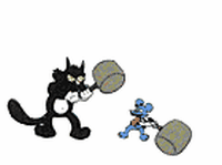 pic for itchy and scratchy